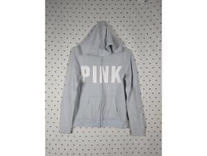 Victorias Secret Pink Light Blue full zip jacket sweater xs